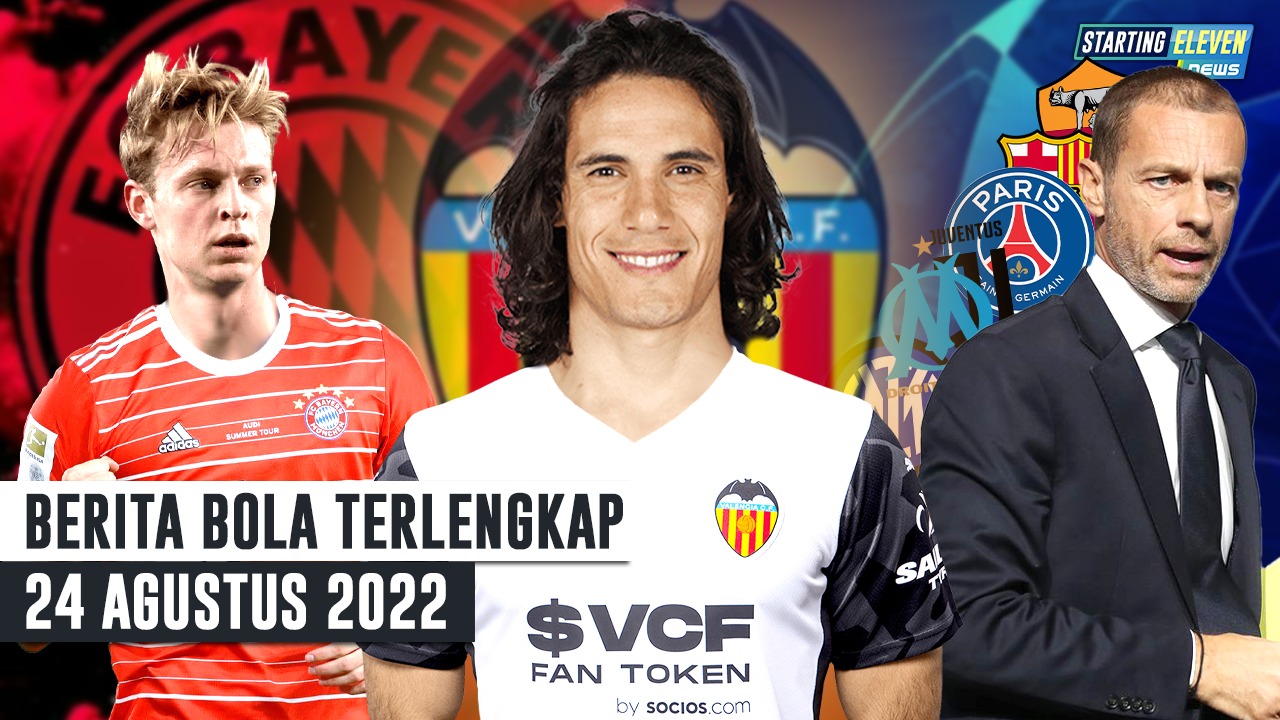 Bayern Pinang De Jong - Cavani Dikit Lagi Gabung Valencia - 10 Klub Bakal Disanksi UEFA