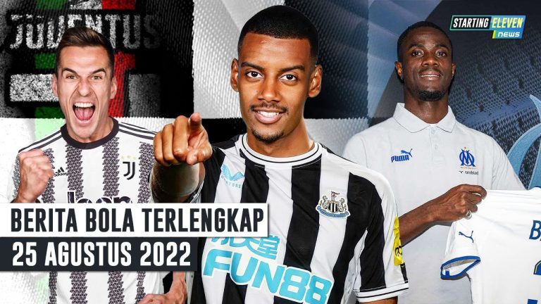 Pecahkan Rekor Klub, Newcastle Rekrut Isak - Juve Gaet Milik - Bailly Resmi ke Marseille
