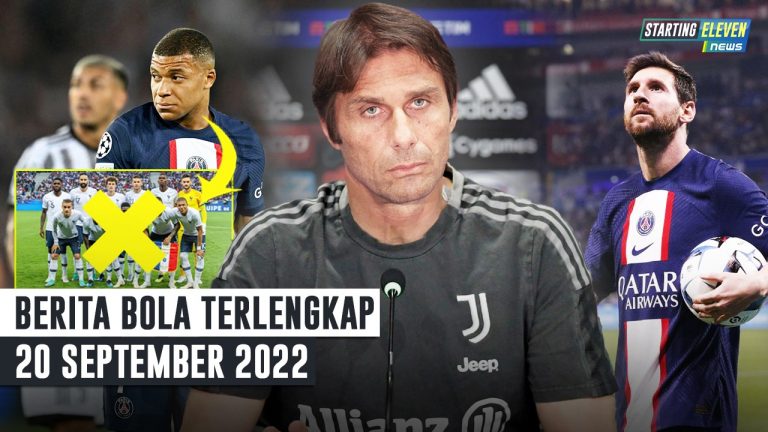 Conte Gantikan Allegri - Messi Lewati Rekor Gol CR7 - Mbappe Tolak Fotbar Timnas Prancis