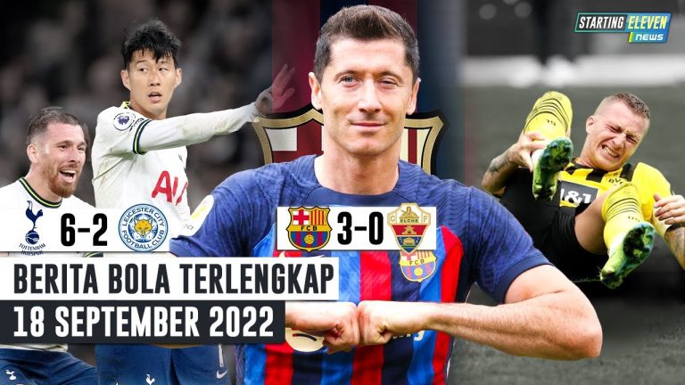 Son Hattrick, Spurs Libas Leicester - Lewy Cetak Brace - Marco Reus Cedera Parah