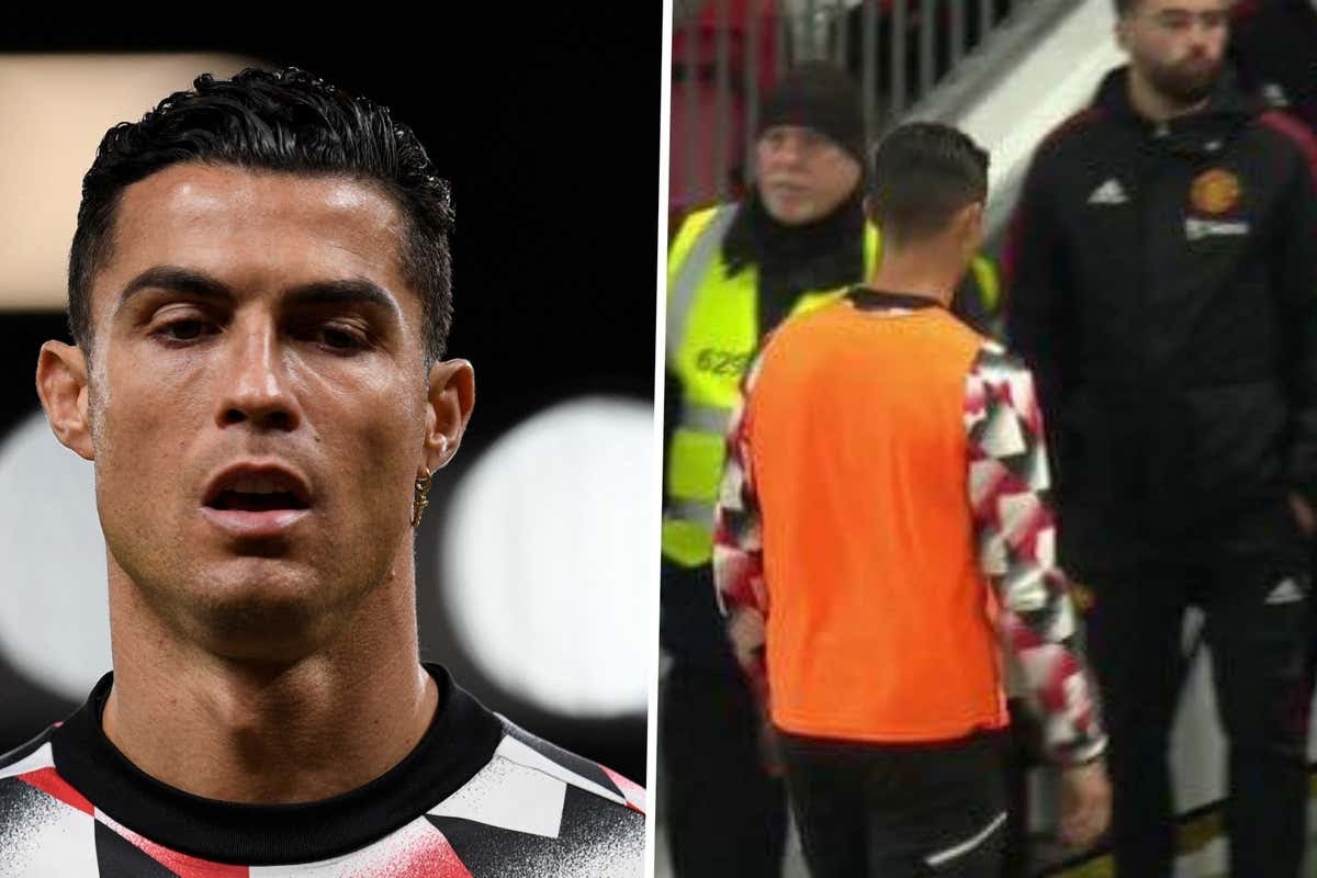MU menang, Ronaldo Tak Senang? Malah Pergi Padahal Laga Belum Selesai