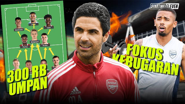 Terungkap! Metode Latihan Arteta di Arsenal, Keras dan Unik