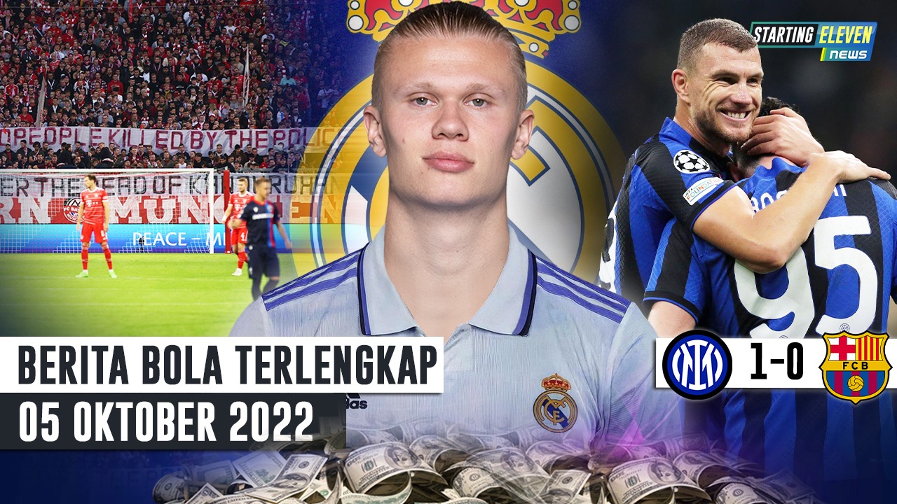 Inter Gulung Barca 😱 Haaland Punya Klausul Rilis untuk Gabung Madrid 😱 Pesan Fans Bayern