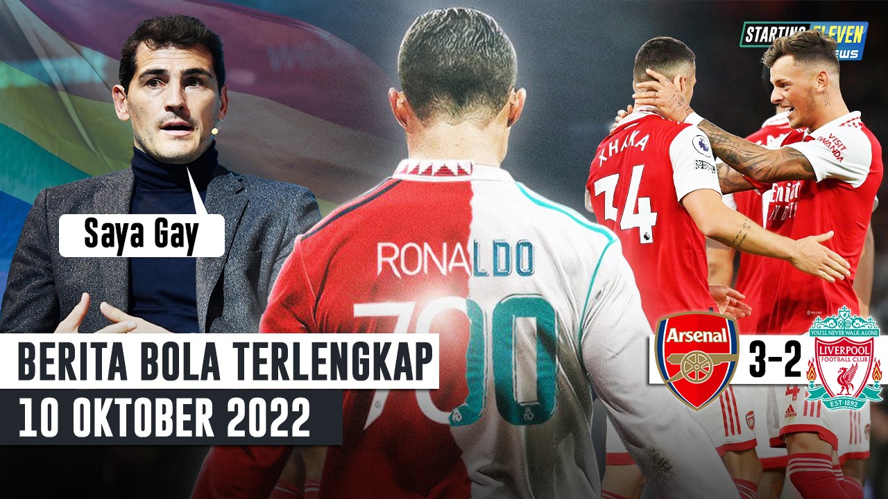 700 Gol! CR7 Nyekor Lagi 😱 Arsenal Tumbangkan Liverpool 😱 Casillas: Saya Seorang Gay - Berita Bola