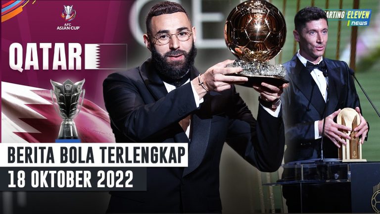 Benzema Rebut Ballon D'or - Lewandowsky Raih Gelar Hiburan - Qatar Tuan Rumah Piala Asia 2023