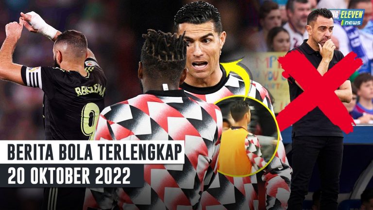 PARAH! CR7 Ngambek Lagi - Xavi DIPECAT Barcelona - Benzema Ledek VAR