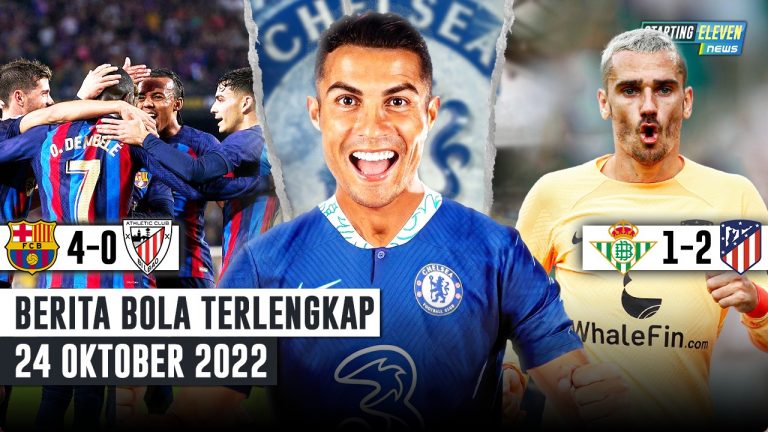 Barcelona HANCURKAN Bilbao - Chelsea Incar CR7 - Griezmann Gacor, Cetak Brace