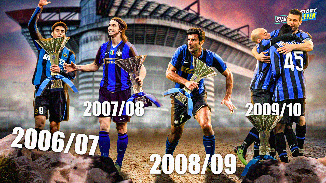Saat Inter Milan Empat Musim Beruntun Menguasai Serie A