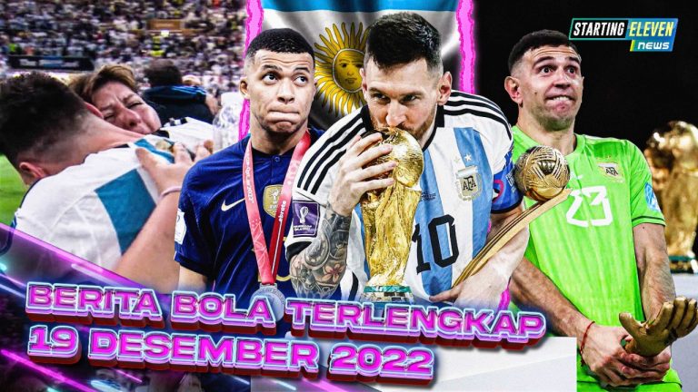 Mbappe Hattrick, Argentina Juara Piala Dunia - Selebrasi MEMALUKAN Martinez - Messi Dipeluk Ibu
