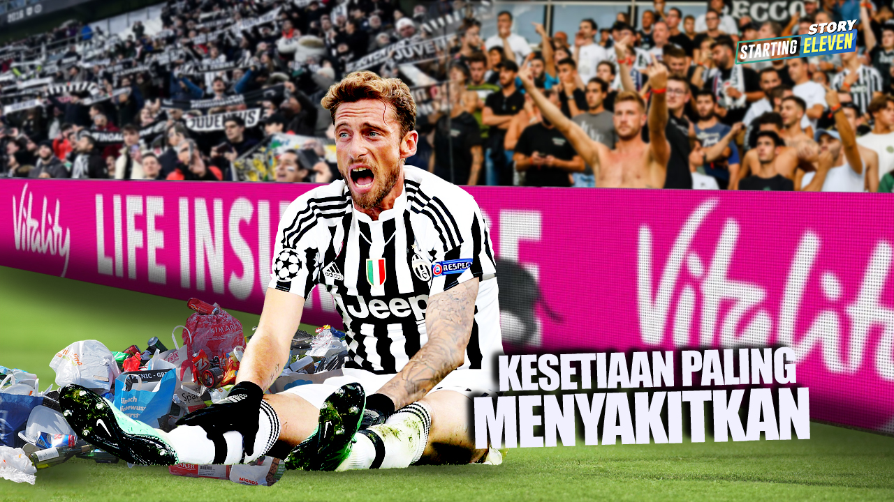 Cinta Mati Claudio Marchisio yang Dibalas Cibiran dari Fans Juventus
