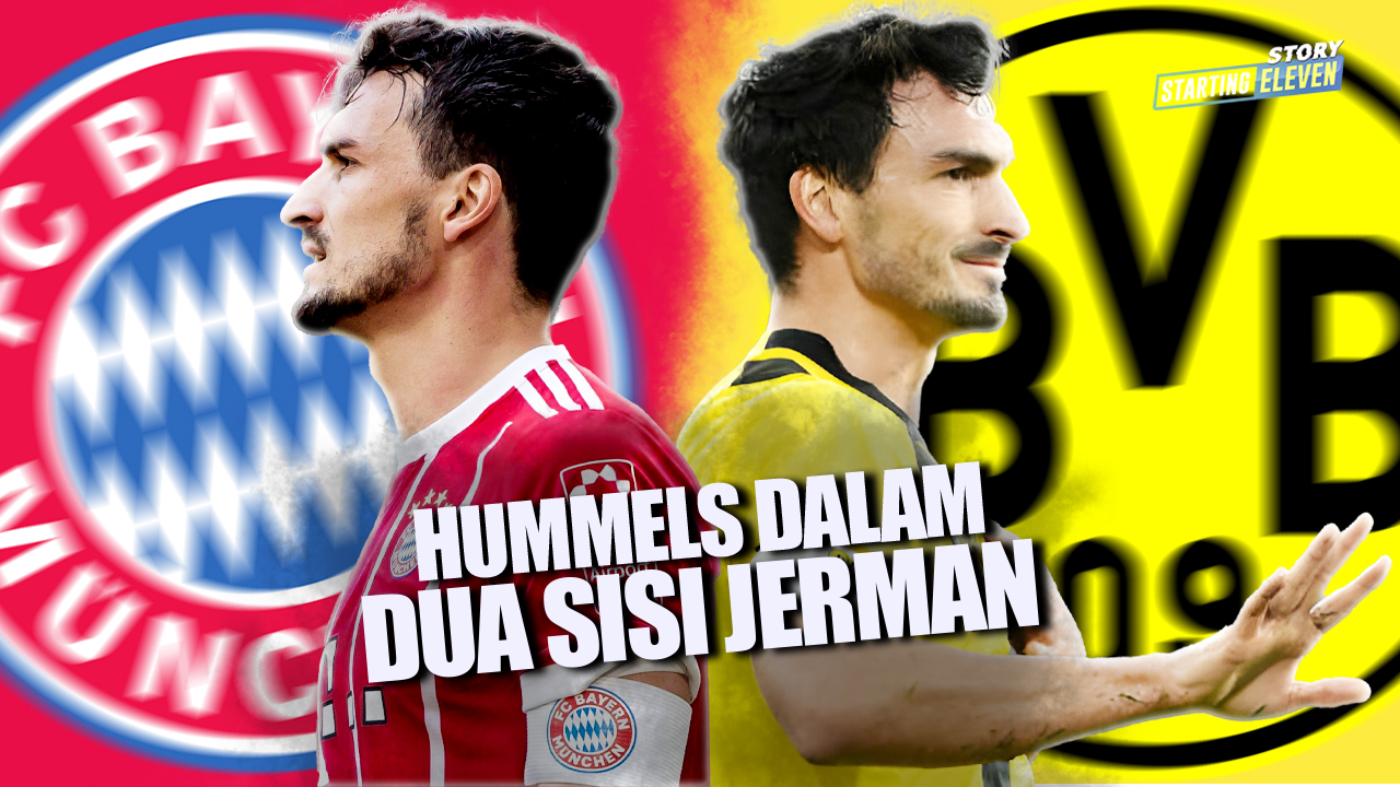 Persilangan Bayern-Dortmund dalam Diri Mats Hummels