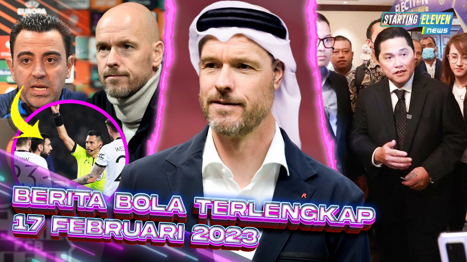 Ten Hag & Xavi KRITIK Wasit, Lho? - Qatar OTW Beli MU - Diisi Muka Lama! Daftar EXCO PSSI