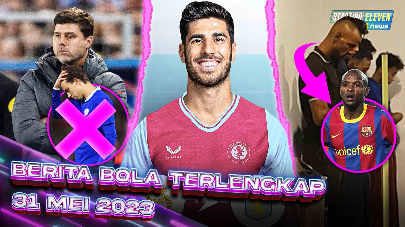 Abidal Sholat Berjemaah Bareng Timnas U16 - Pochettino BUANG Felix - Asensio ke Aston Villa?