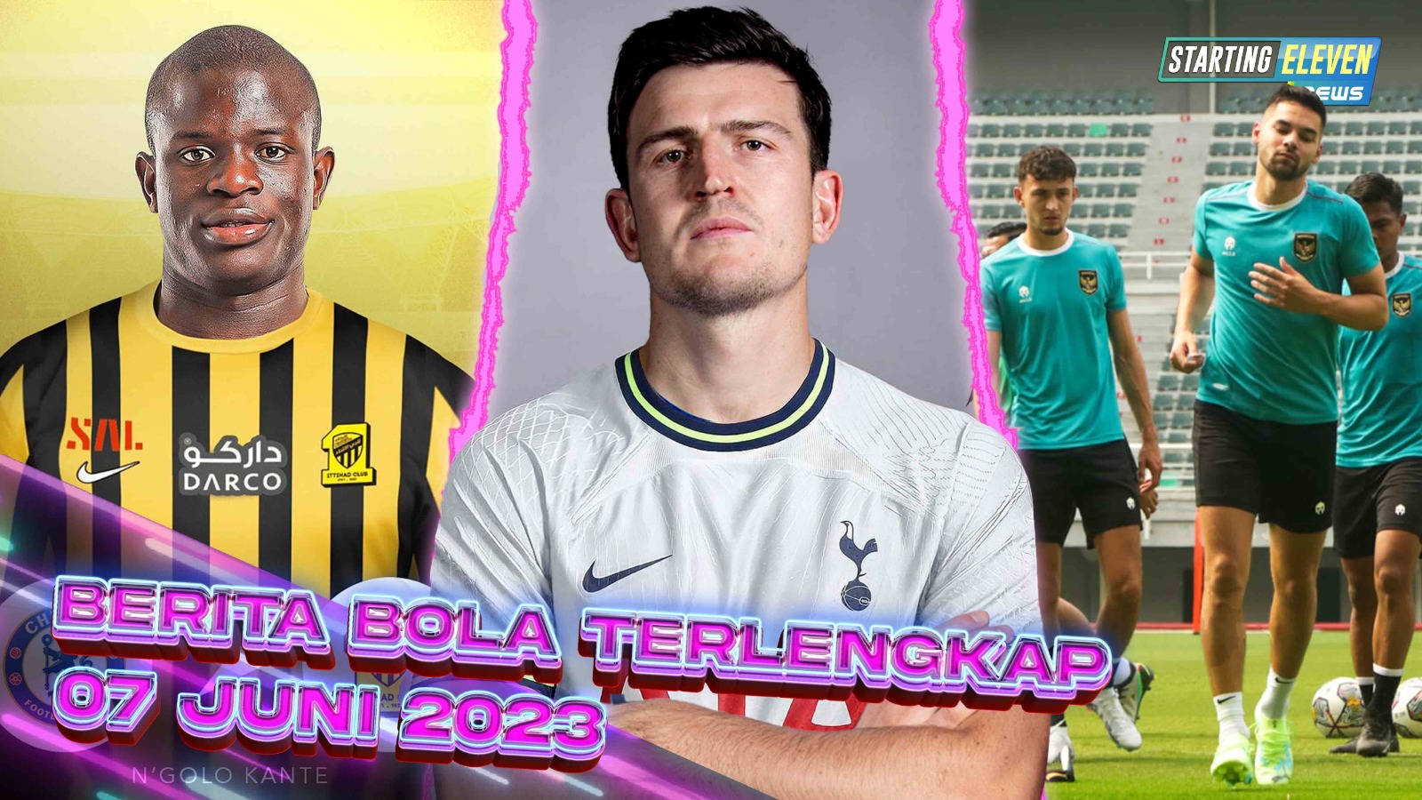 KOCAK! TC Timnas Hanya Dihadiri 8 Pemain - Maguire ke Spurs? - Kante IKUTAN ke Arab Saudi