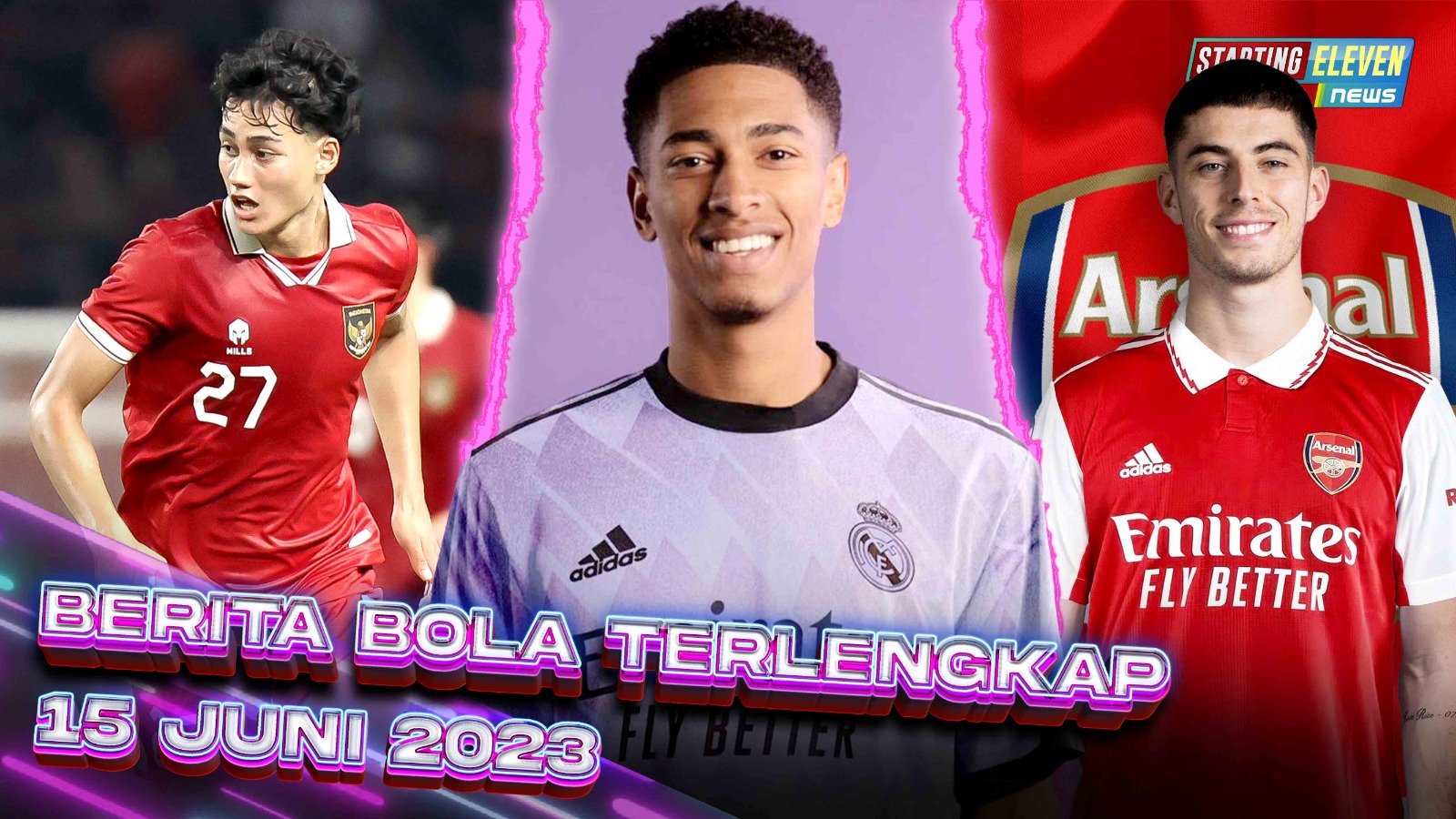 Debut MENAWAN Struick di TIMNAS 😱 Madrid RESMIKAN Bellingham 😱 Wah! Havertz ke Arsenal