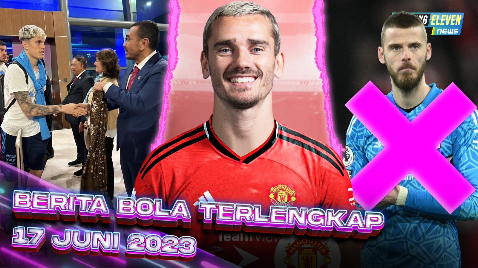 WAH! MU Rekrut Griezmann? - GAWAT! De Gea Tinggalkan MU? - Argentina TIBA di Indonesia