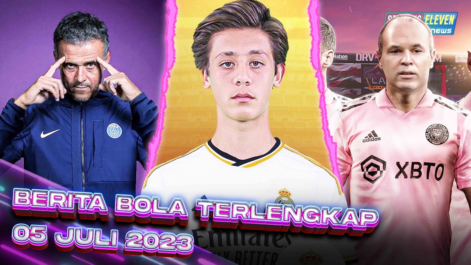 FIX! Enrique Latih PSG - Messi Turki Hijrah ke Real Madrid - Iniesta SUSUL Messi