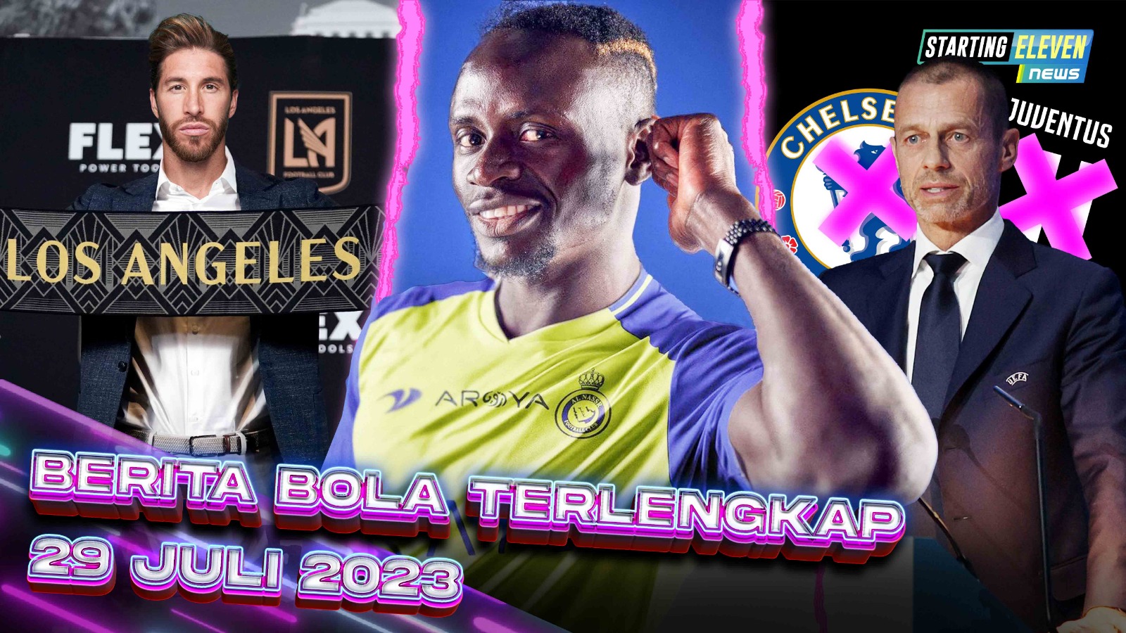 Here We Go! Mane ke Al Nassr - Ramos GABUNG Klub MLS - Chelsea & Juve DIHUKUM UEFA