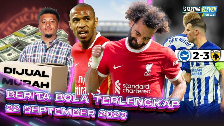 Jadon Sancho DIJUAL MURAH - NGERI! Mo Salah Samai Rekor Henry - Brighton TERKAPAR