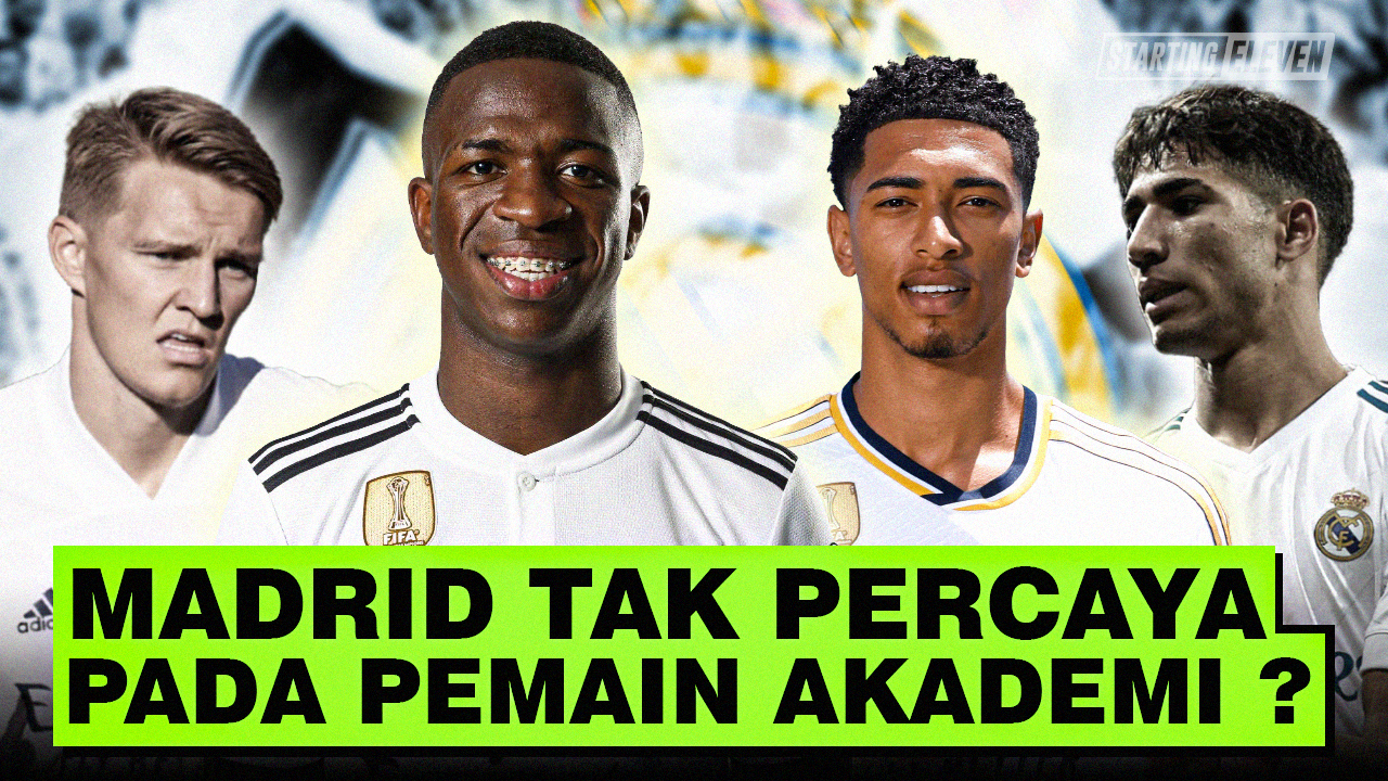 Kenapa Pemain Akademi Real Madrid Tergerus Bintang Muda Asing