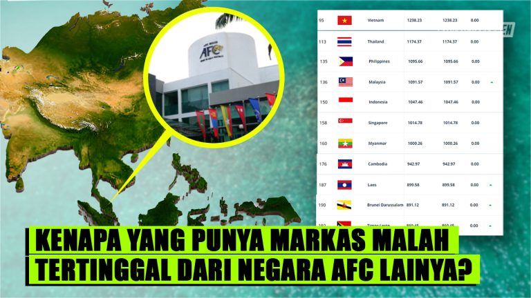Mengapa Sepak bola ASEAN Tertinggal Padahal Markas AFC Ada di Asia Tenggara