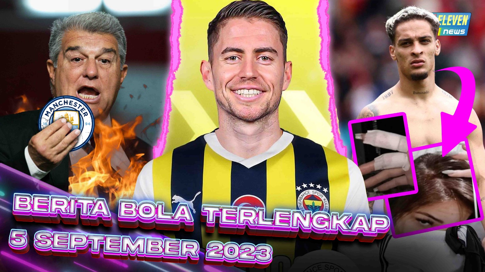 PARAH! Antony Pelaku KDRT - Jorginho ke Fenerbahce? - Waduh! Barca KESAL dengan City?