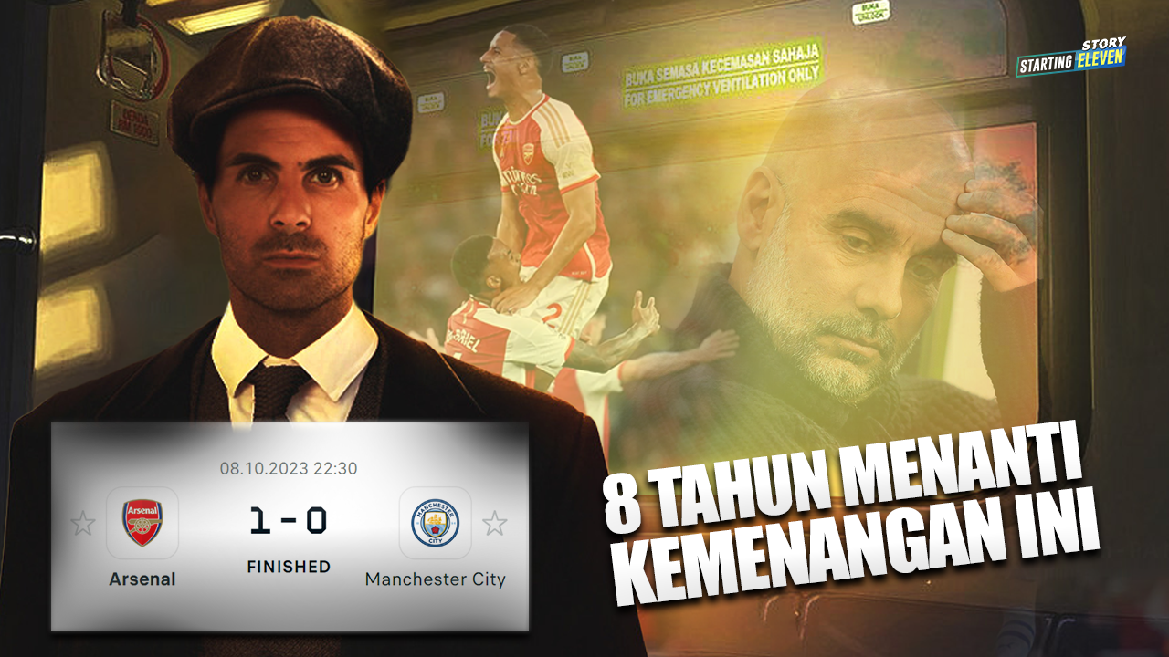 Akhiri Kutukan, Arsenal Sudah Tahu Caranya Bungkam City