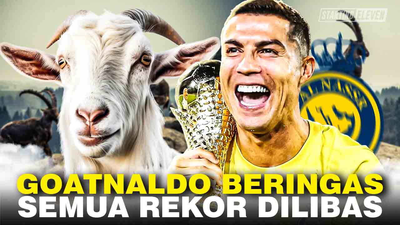 GOAT ASLI! Cristiano Ronaldo Sering NGEREKOR, Walau Tak Main di Eropa