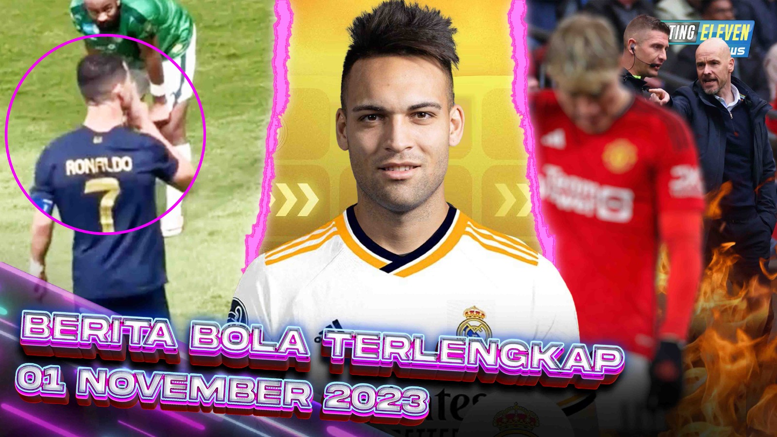 DENGAR Teriakan Messi, CR7 NGAMUK - PARAH! Ten Hag Hukum Pemain MU - Madrid Rekrut Lautaro