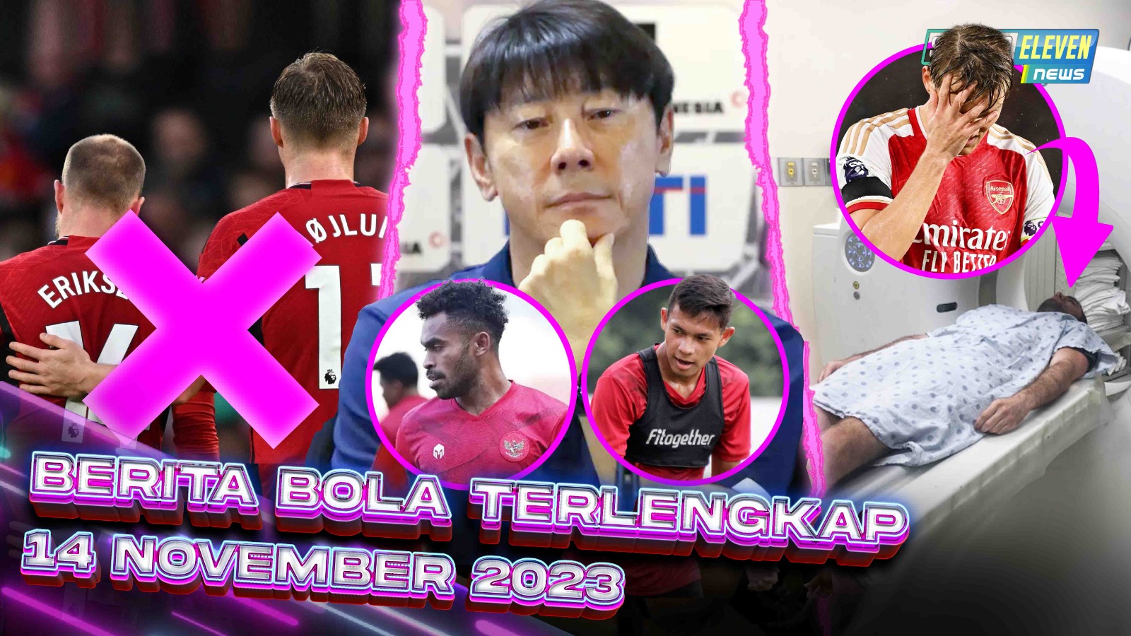 MU Kehilangan Hojlund & Eriksen - Odegaard GEGAR OTAK - STY CORET 2 Pemain