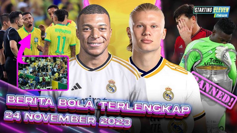 MU Dilarang Main di UCL - SANGAR! Madrid Rekrut Mbappe dan Haaland - Timnas Brasil Dihukum