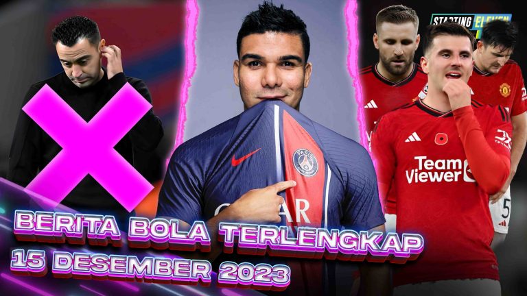 Barca PECAT Xavi - DIBUANG MU, Casemiro Gabung PSG - MU Kehilangan 13 Pemain Inti