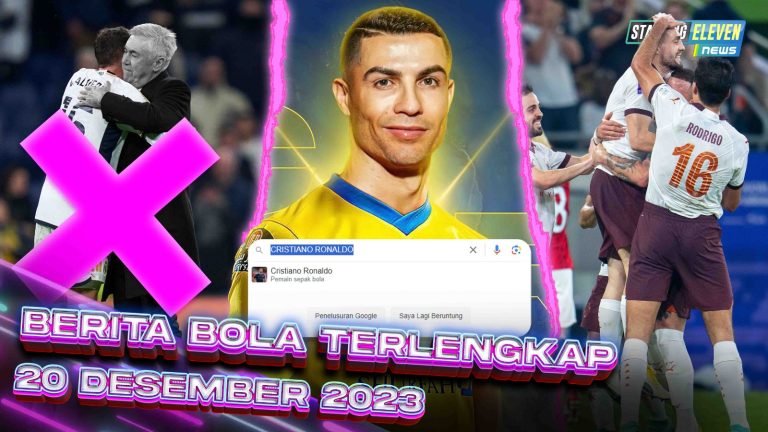 PANAS! Madrid Pecat Ancelotti? - CR7 TUMBANGKAN Messi di Google - City Ke Final Pildun