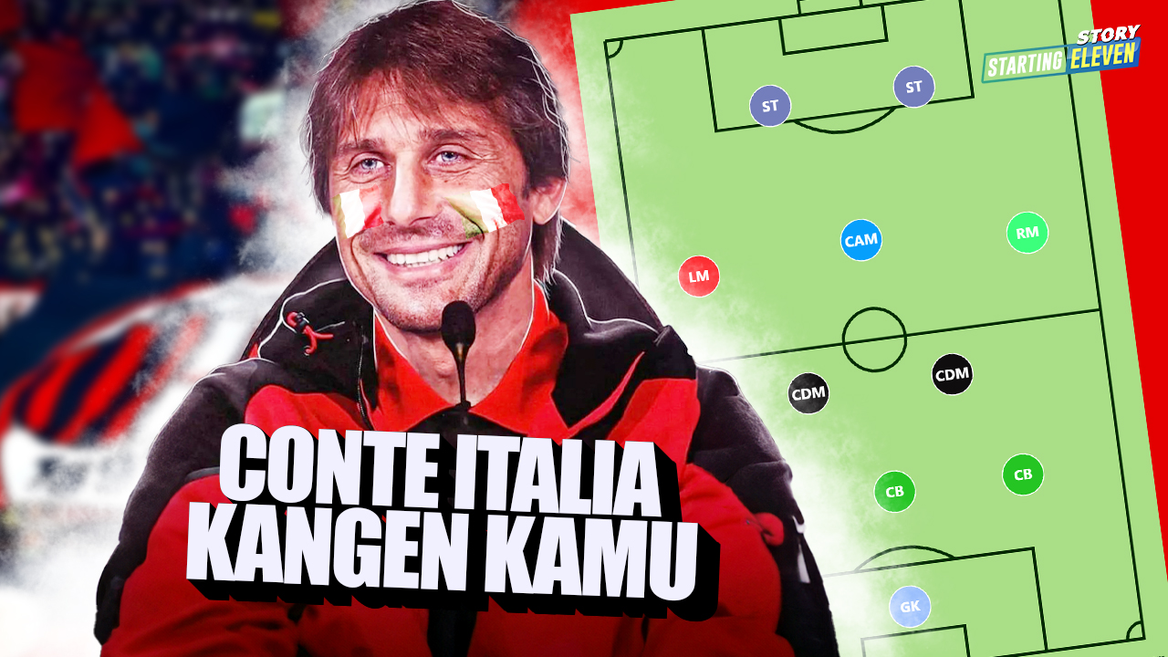 Merindukan Sosok Antonio Conte di Sepakbola Italia