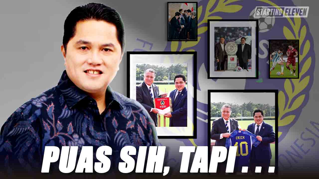 Satu Tahun Erick Thohir Menjabat Ketum PSSI, Puaskah