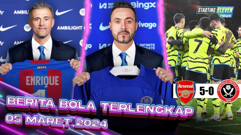 WAOW! Chelsea REKRUT De Zerbi - Barca Pulangkan Enrique? - Arsenal PESTA GOL