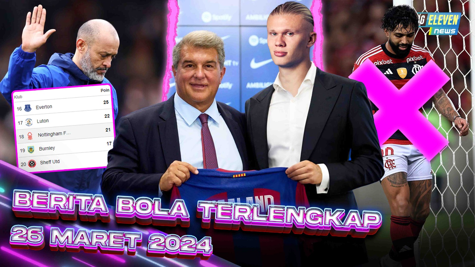 Nottingham TAK TERIMA Dikurangi Poin - Presiden Barca Manfaatkan Haaland - Gabigol DISKORS 2 Tahun