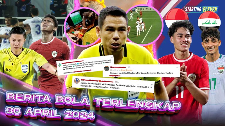 DICURANGI Wasit! Indonesia Kalah dari Uzbek - Wasit VAR Dihujat Netizen - Indonesia TANTANG Irak