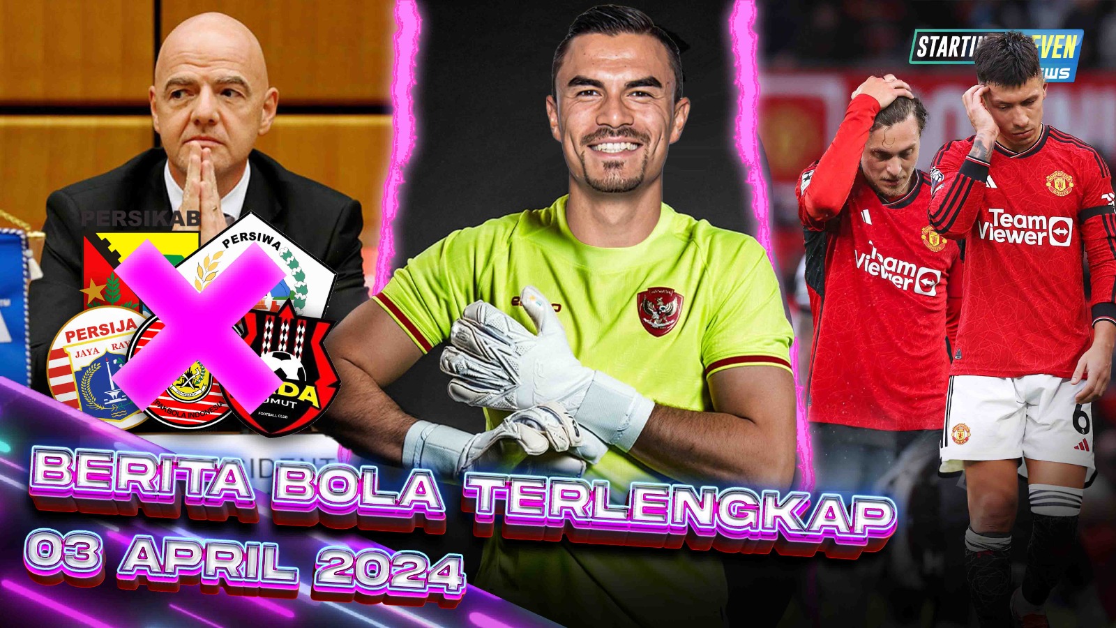 AKHIRNYA Audero Dinaturalisasi? - 5 Klub Indonesia DISANKSI FIFA - APES! MU Kehilangan Dua Beknya