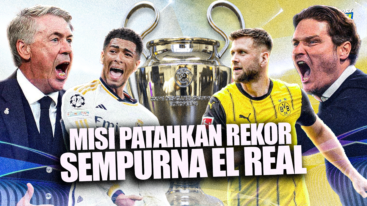 Final UCL 202324 Mampukah Dortmund Kalahkan Duet Maut Ancelotti dan Real Madrid