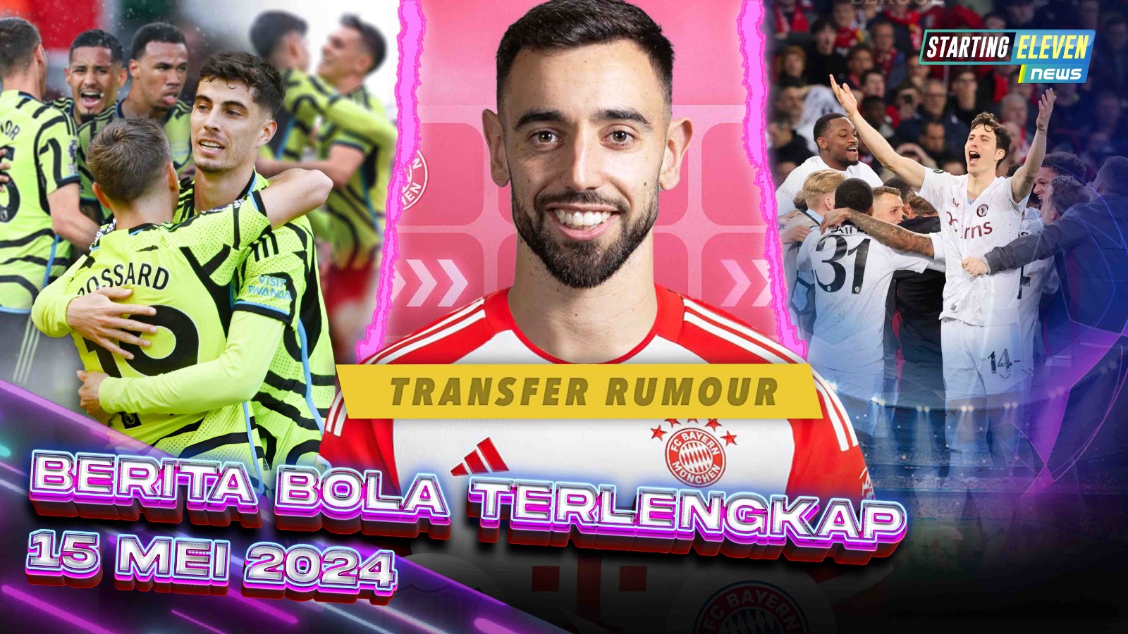 TENANG! Arsenal Masih Bisa Juara EPL, Kok - Sejarah! Aston Villa ke UCL - Bruno Diincar Bayern Munchen