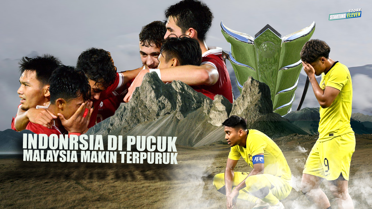 Sejarah Membuktikan Timnas Indonesia Levelnya Selalu Berada di Atas Malaysia