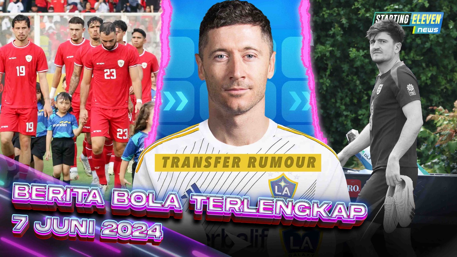 Indonesia Lolos ke Ronde 3 Jika...... - Kasian Banget! Maguire DICORET Inggris - Lewy Gabung LA Galaxy?