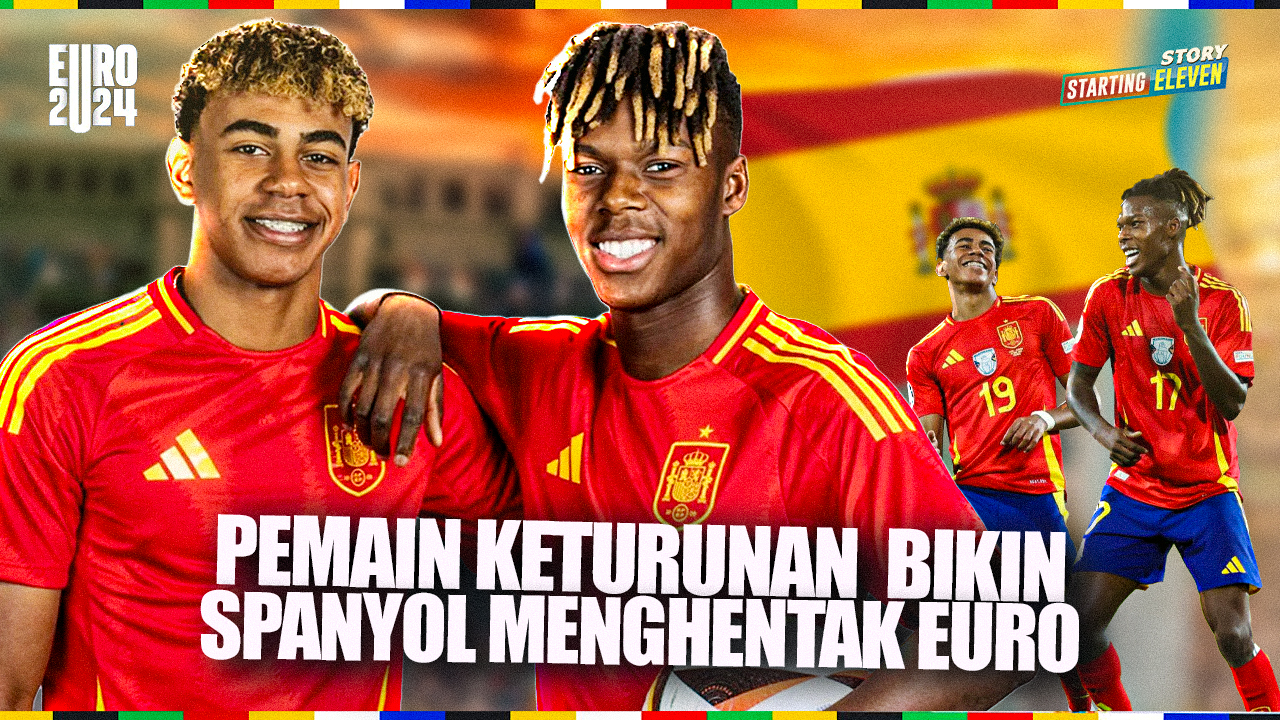 Pemain Kulit Hitam Bikin Spanyol Ngeri Lagi Lewat Lamine Yamal dan Nico Williams