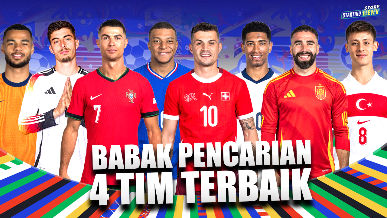Perempat Final EURO 2024, Saatnya Tim Besar Saling Jegal