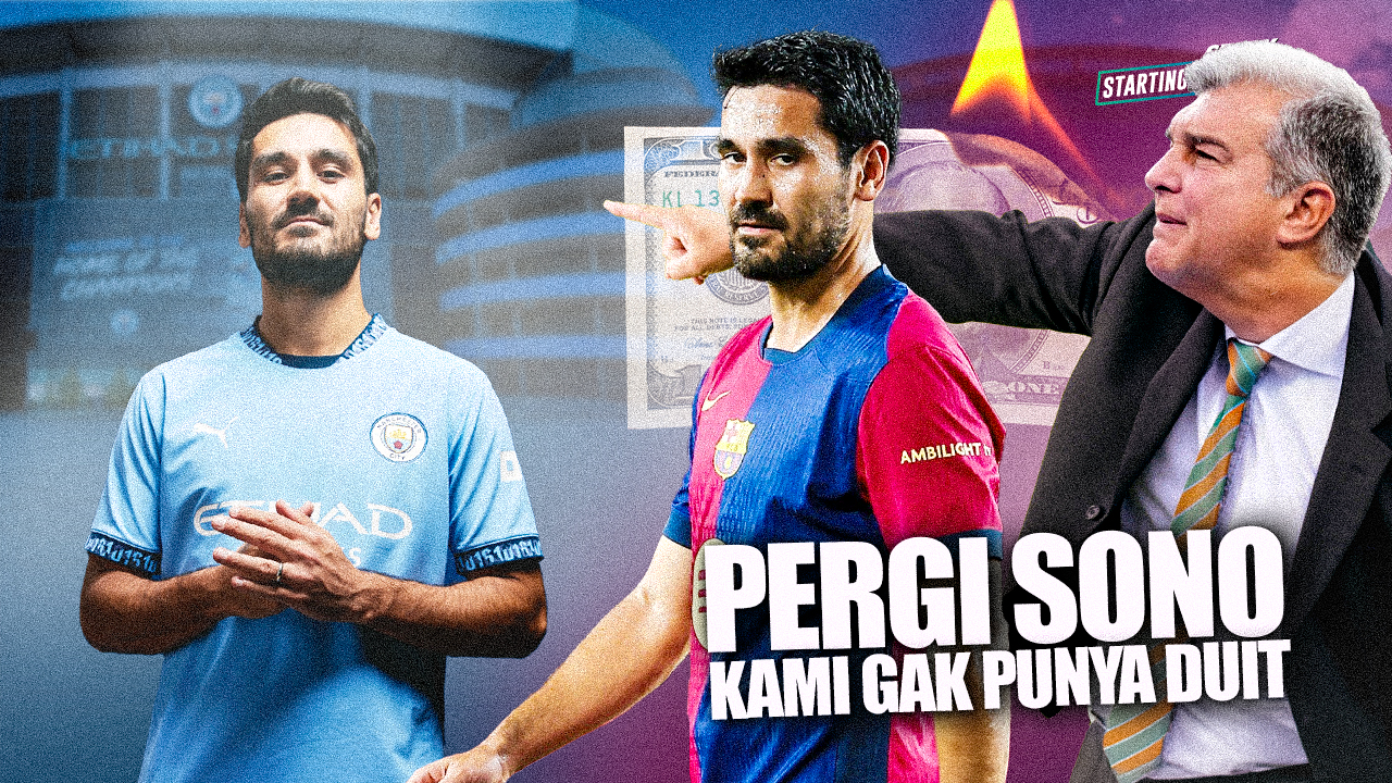 Barcelona Memuakkan, Gundogan Pilih Balik ke Manchester City