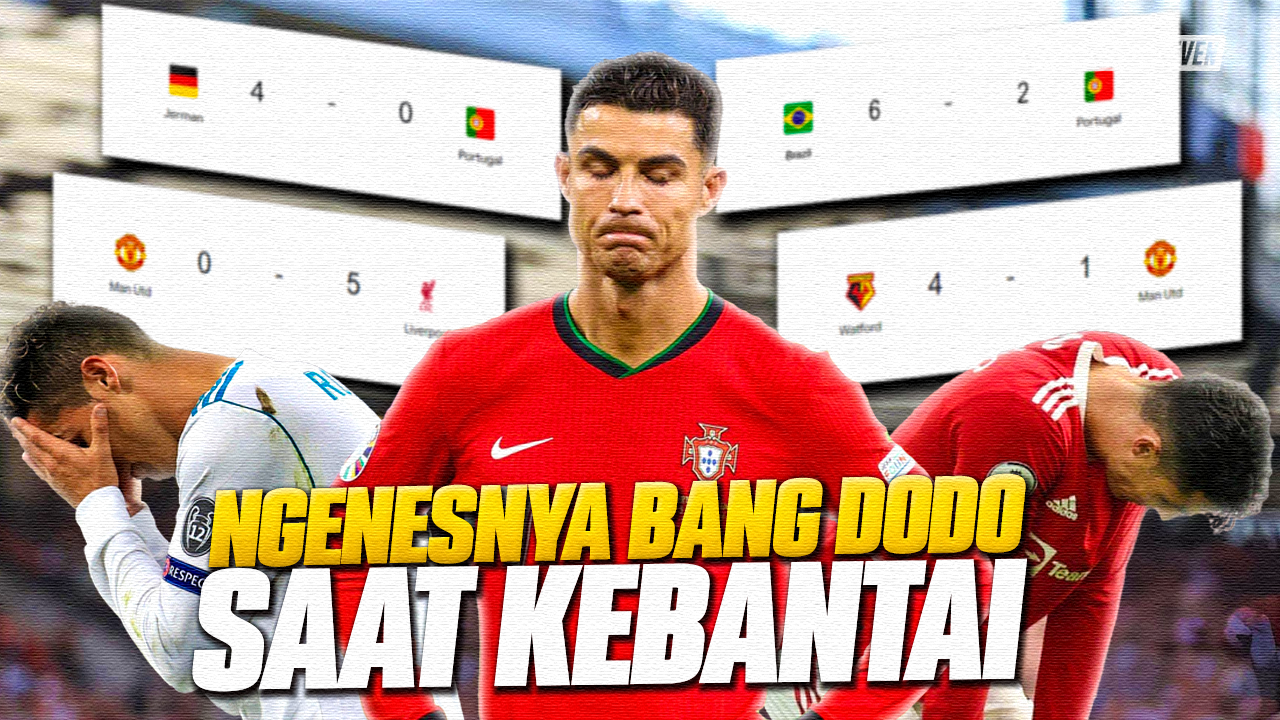 Kekalahan Paling Sadis yang Pernah Dialami Cristiano Ronaldo