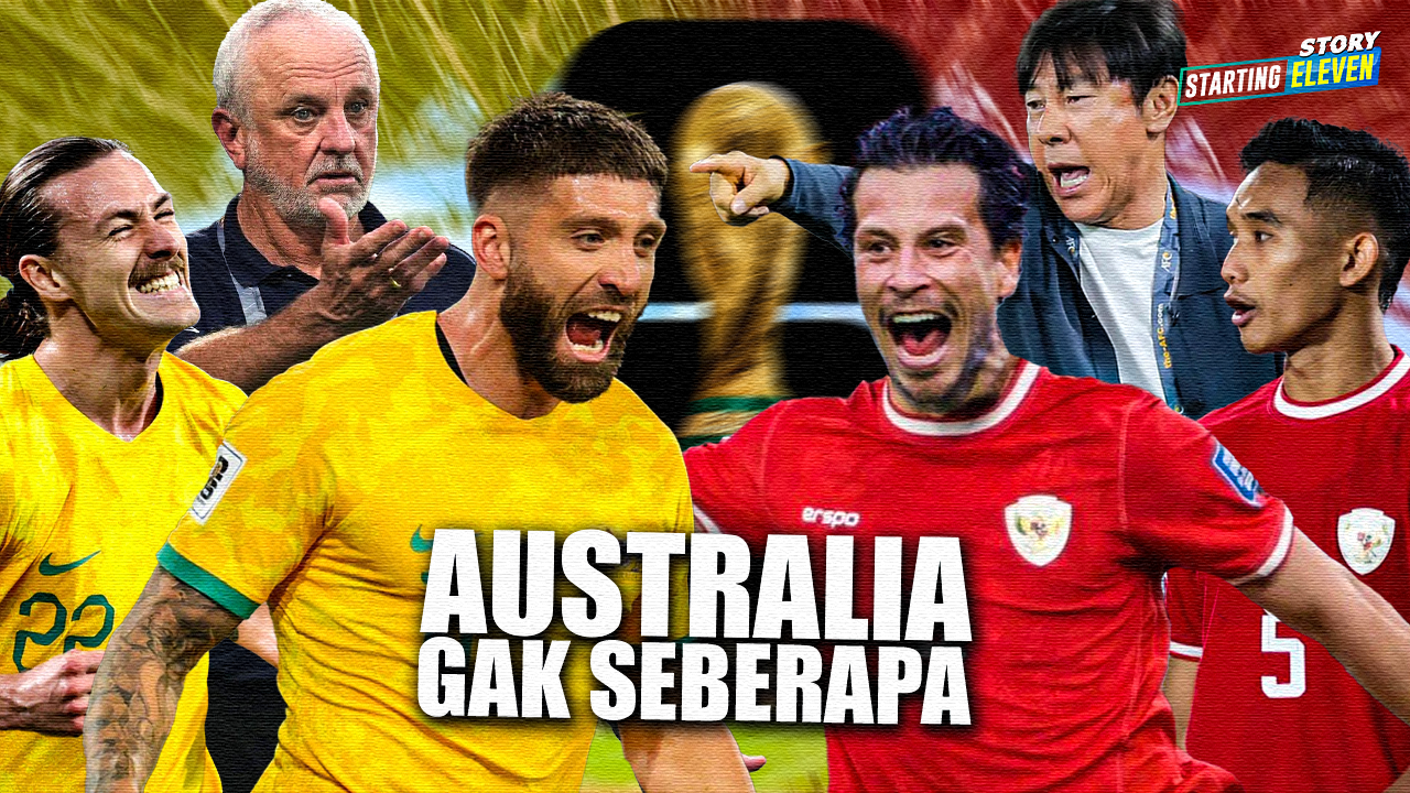 Timnas Indonesia vs Australia Berjuang, Jangan Sampai Lawan Menang