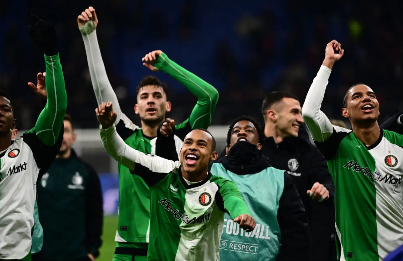 Walau Digembosi, Feyenoord Buktikan Bisa Lolos ke 16 Besar Liga Champions Pertama Kalinya