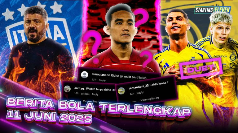 Berita Bola Terbaru 11 Juni 2025 – Starting Eleven News